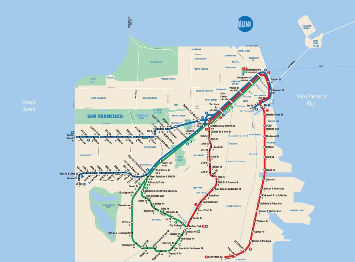 SFmta Муні карце